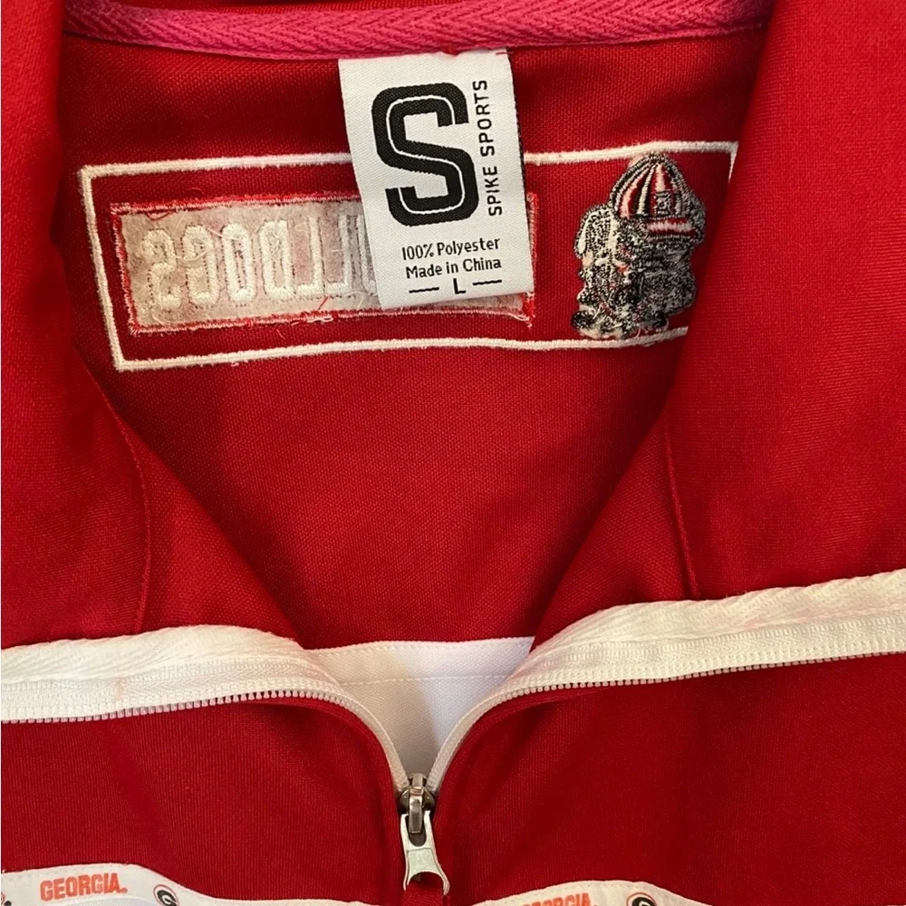 Georgia Bulldogs Mens Jacket Wind Breaker Size‎ L
